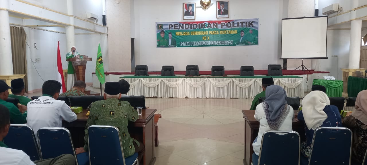 Pendidikan Politik yang dilaksanakan DPC PPP Pasaman